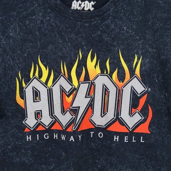AC/DC Highway To Hell Vintage Wash Tee Unisex - Picture 8 of 9